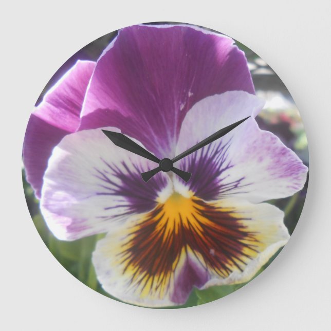 Eloise-D Große Wanduhr (Vorderseite)