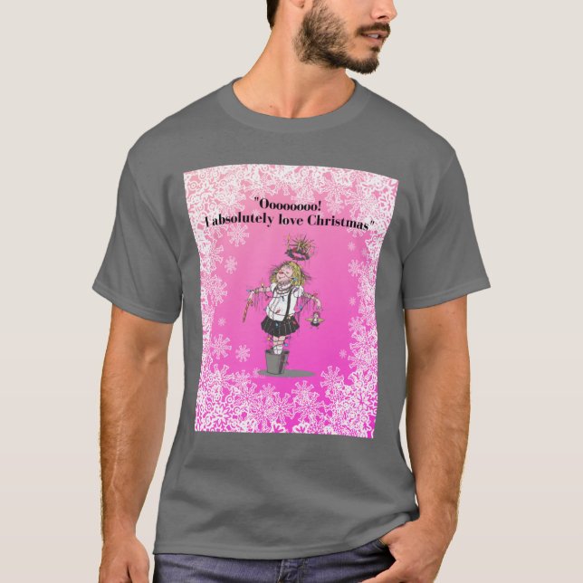 Eloise zu Weihnachten T-Shirt (Vorderseite)