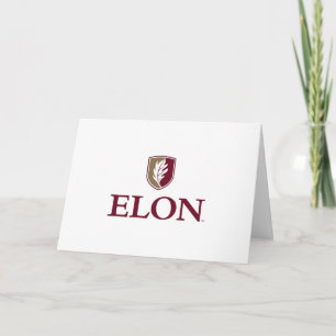 Elon Abschluss Herzlichen Glückwunsch Graduate Karte