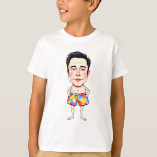 Elon am Strand T-Shirt