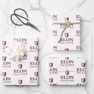 Elon | Klasse 20XX Geschenkpapier Set