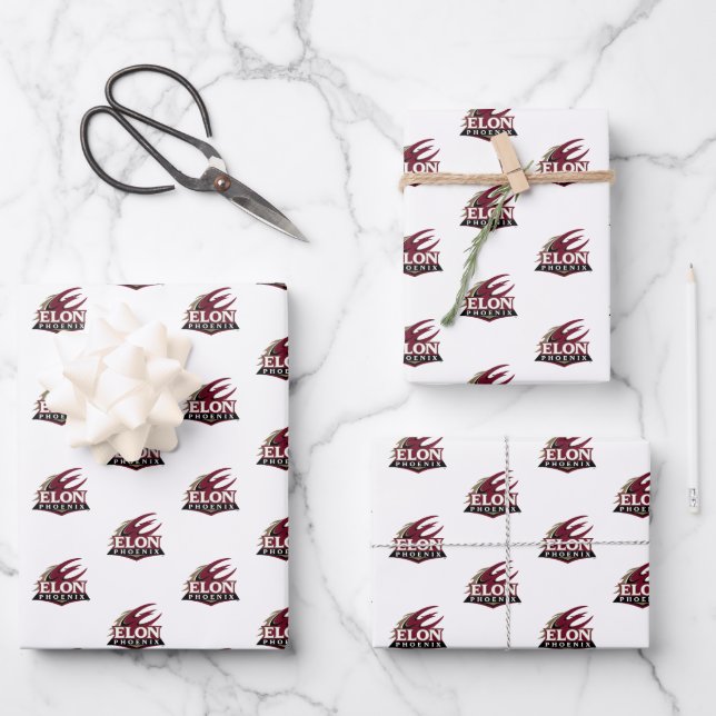 Elon Phoenix Geschenkpapier Set (Vorderseite)