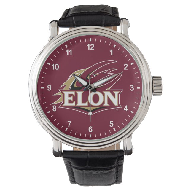 Elon Phoenix-Logo Armbanduhr (Vorderseite)