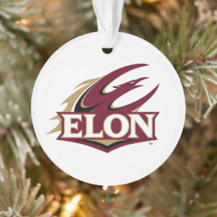 Elon Phoenix-Logo Ornament