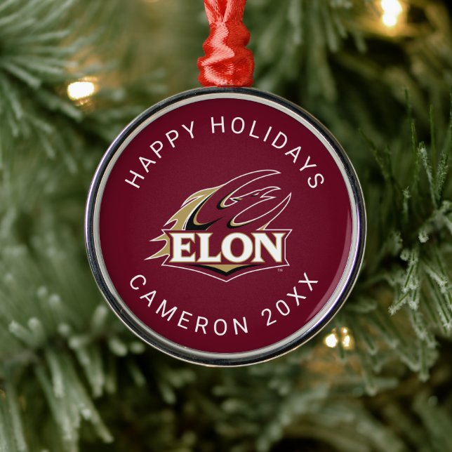 Elon Phoenix-Logo Ornament Aus Metall (Baum)