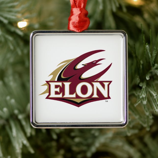 Elon Phoenix-Logo Ornament Aus Metall (Baum)