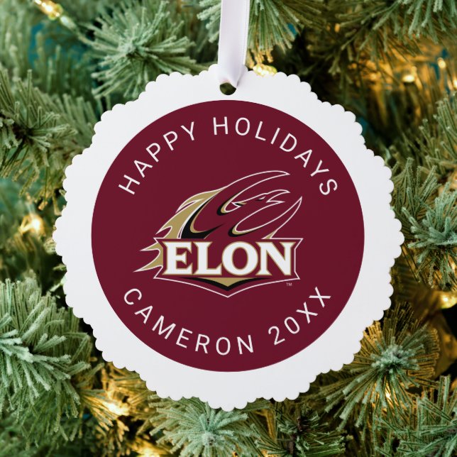 Elon Phoenix-Logo Ornament Karte (Insitu (Baum))