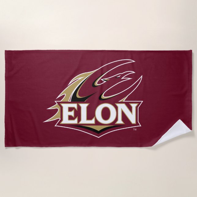 Elon Phoenix-Logo Strandtuch (Vorderseite)