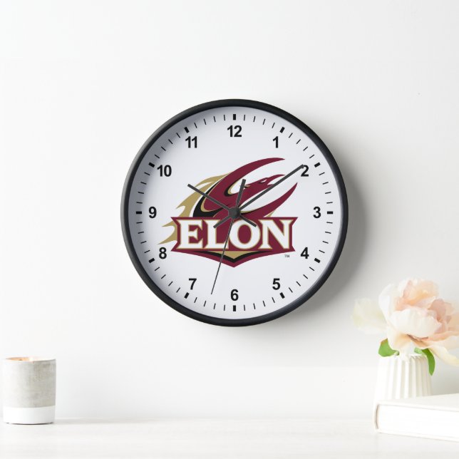 Elon Phoenix-Logo Uhr (Zuhause)
