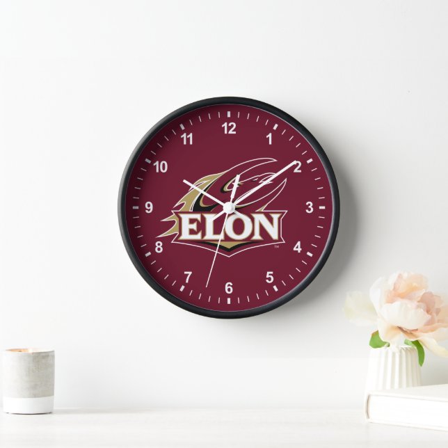 Elon Phoenix-Logo Uhr (Zuhause)