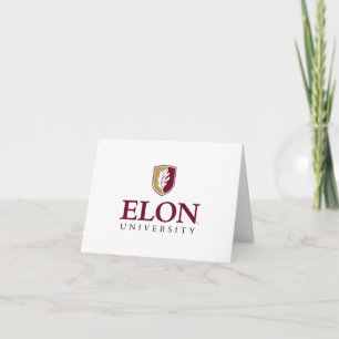 Elon University Abschluss Dankeskarte