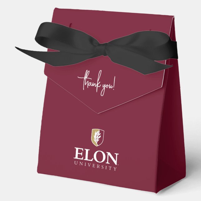 Elon University Abschluss Geschenkschachtel (Vorderseite)