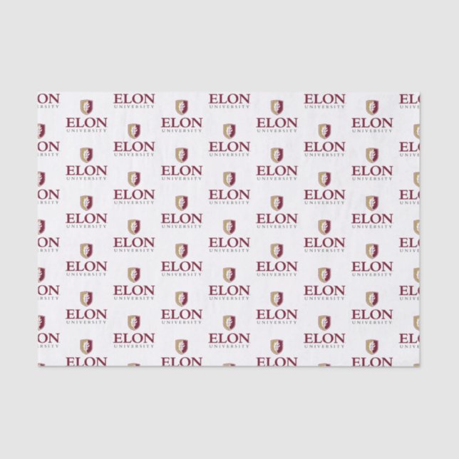 Elon University Abschluss Seidenpapier (Vorderseite)