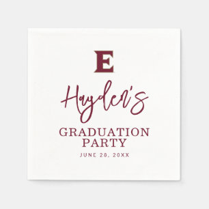Elon University Abschluss Serviette