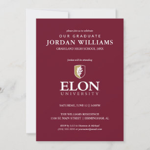 Elon University Ankündigung