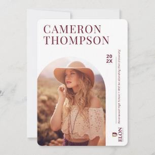 Elon University E Einladung