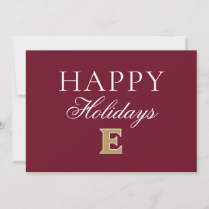 Elon University E Feiertagskarte