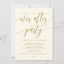 Elopement, glücklicherweise immer nach dem Party, Einladung