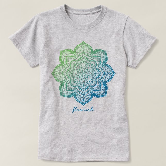 Elowyn Mandala Personalisiertes T-Shirt (Von Creator hochgeladen)