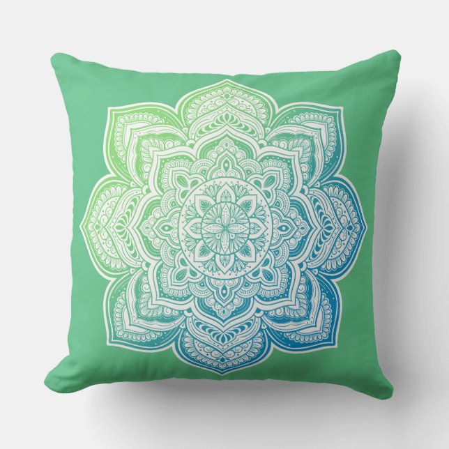 Elowyn Mandala Zierkissen (Vorderseite)