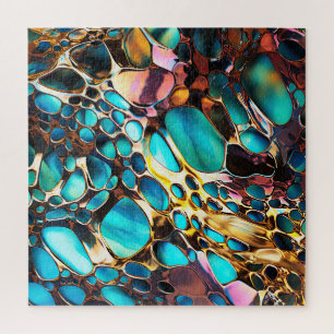 Eloxiertes Metall-Art-Puzzle Puzzle