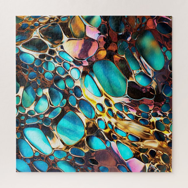 Eloxiertes Metall-Art-Puzzle Puzzle (Vertikal)