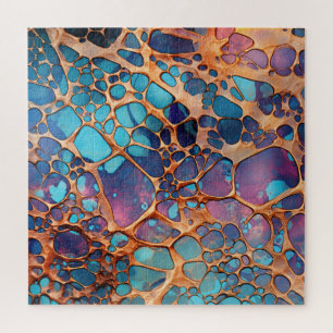 Eloxiertes Metall-Art-Puzzle Puzzle