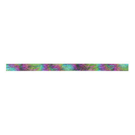 eloxiertes Regenbogentitan : Satinband