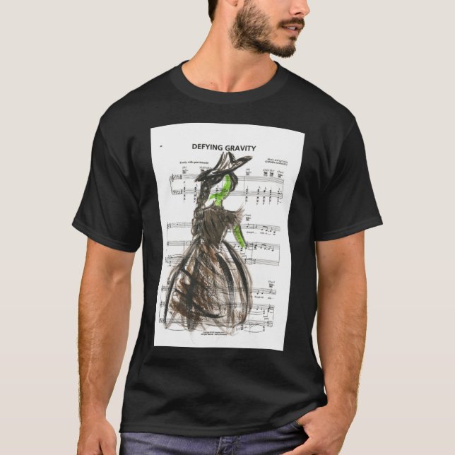 Elphaba - Defying Gravity Classic T-Shirt (Vorderseite)