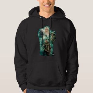 ELROND™, Azog, Galadriel u. Gandalf Grafik Hoodie