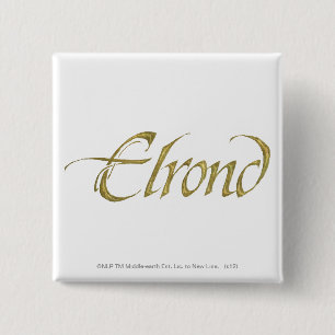 ELROND™ Name texturiert Button