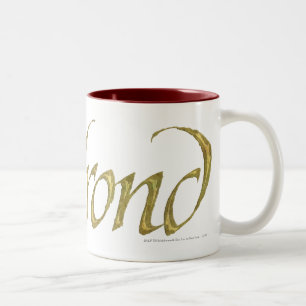 ELROND™ Name texturiert Zweifarbige Tasse