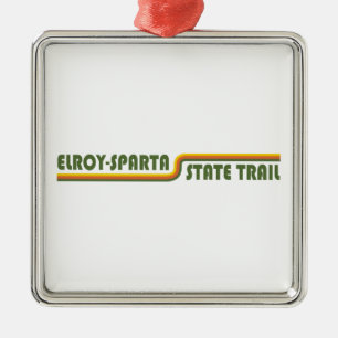 Elroy-Sparta Staat Ornament Aus Metall