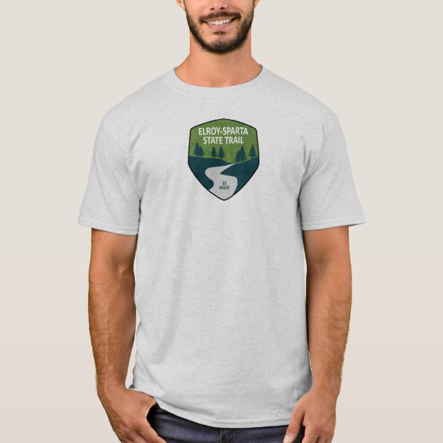 Elroy-Sparta Staat T-Shirt (Vorderseite)