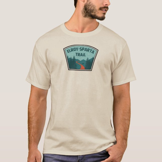 Elroy-Sparta Staat T-Shirt (Vorderseite)