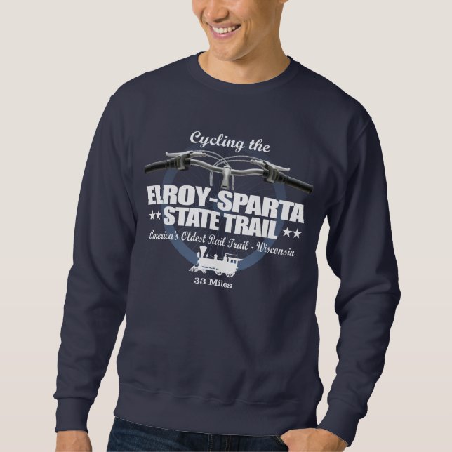 Elroy-Sparta Staat Trail (H2) Sweatshirt (Vorderseite)