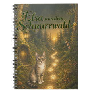 Elsa aus dem Schnurrwald Notizblock 🐾✨