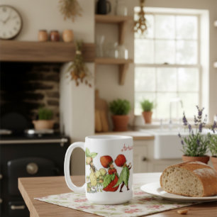 Elsa Beskow Blume Festival Kaffee Tasse