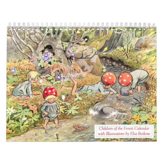 Elsa Beskow Calendar Kalender (Titelbild)