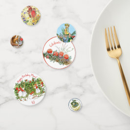 Elsa Beskow Niedlich Strawberry Girl Konfetti