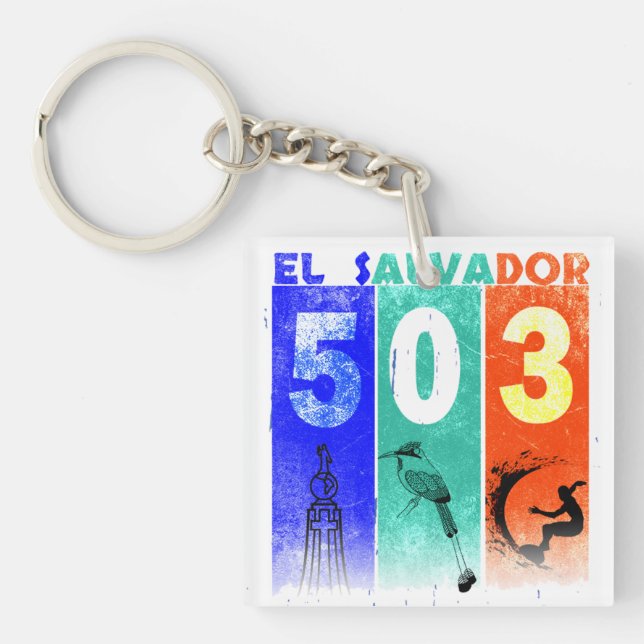ELSALVADOR 503 SCHLÜSSELANHÄNGER (Vorderseite)