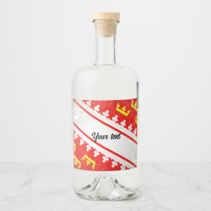 Elsass Alkoholflaschenetikett