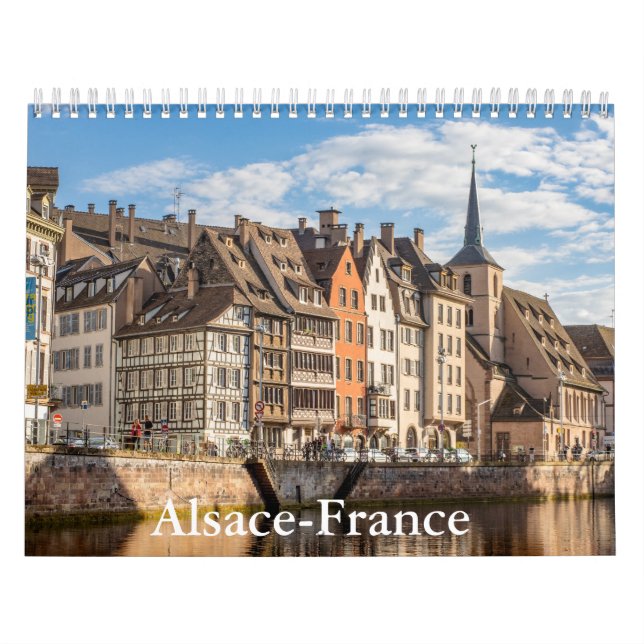Elsass-Frankreich-Kalender Kalender (Titelbild)