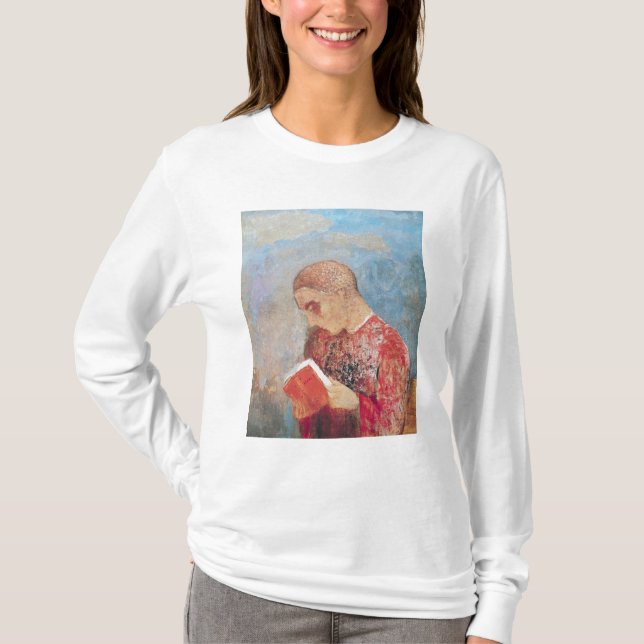 Elsass oder, Mönch-Lesung, c.1914 T-Shirt (Vorderseite)