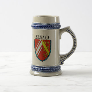 Elsass Stein/Bier-Tasse Bierglas