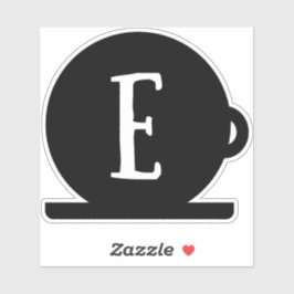 Elsewhere Cafe Mini Logo Helles Design Aufkleber