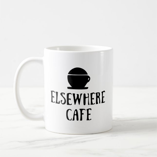Elsewhere Cafe V1 Helles Design Kaffeetasse (Links)