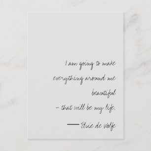 Elsie de Wolfe Postcard Postkarte