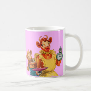 Elsie die Kuh und die Tochter Beulah - es ist Kaffeetasse