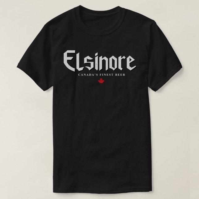 Elsinore Beer modern Vintag T-Shirt (Design vorne)